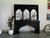 Carved Console & 3 Arch Mirror Set