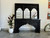 Carved Console & 3 Arch Mirror Set