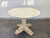 Sun Bleached Dining Table with Marble Top