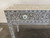 Mother of  Pearl Inlay Floral Console Table - Grey140cm