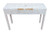 Mother of Pearl Inlay Floral Console- White 140cm