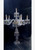 White Crystal Floor Lamp 