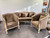 French Provincial Sofa Set 