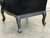 Wingback Armchair Black Velvet 