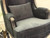 Wingback Armchair Black Velvet 