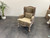 Wingback Armchair Beige Velvet 