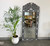 Mother of Pearl Jharokha Mirror - Black 