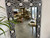 Mother of Pearl Jharokha Mirror - Black 