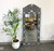 Mother of Pearl Jharokha Mirror - Black 