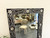 Mother of Pearl Inlay Mirror - Floral Black