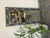 Mother of Pearl Inlay Mirror - Floral Black