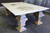 Marble with mother of pearl inlay coffeetable