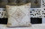Zardozi embroidered, white cushion cover