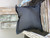 French Linen cover - 60 x 60cm, Dark Grey