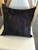 Crushed Velvet cover Black-50 x 50 cm