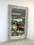 Mother of Pearl Inlay Geometric- 120 x 70cm Grey