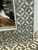 Mother of Pearl Inlay Geometric- 120 x 70cm Grey