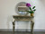 White Metal Console Table