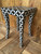 Mother of Pearl Inlay Side table - black