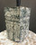 Vintage Column Table Lamp - Green