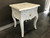 Mother of Pearl Inlay Large Bedside - White
