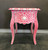Mother of Pearl Inlay Pink Table