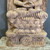 Buddha wooden statue - ht 92cm