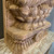 Buddha wooden statue - ht 92cm