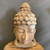 Wooden Carved Buddha Face - Ht-46cm