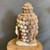 Wooden Carved Buddha Face - Ht-46cm