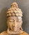 Wooden Carved Buddha Face - Ht-46cm