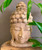 Wooden Carved Buddha Face - Ht-46cm