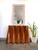 Copper Metal Console Table