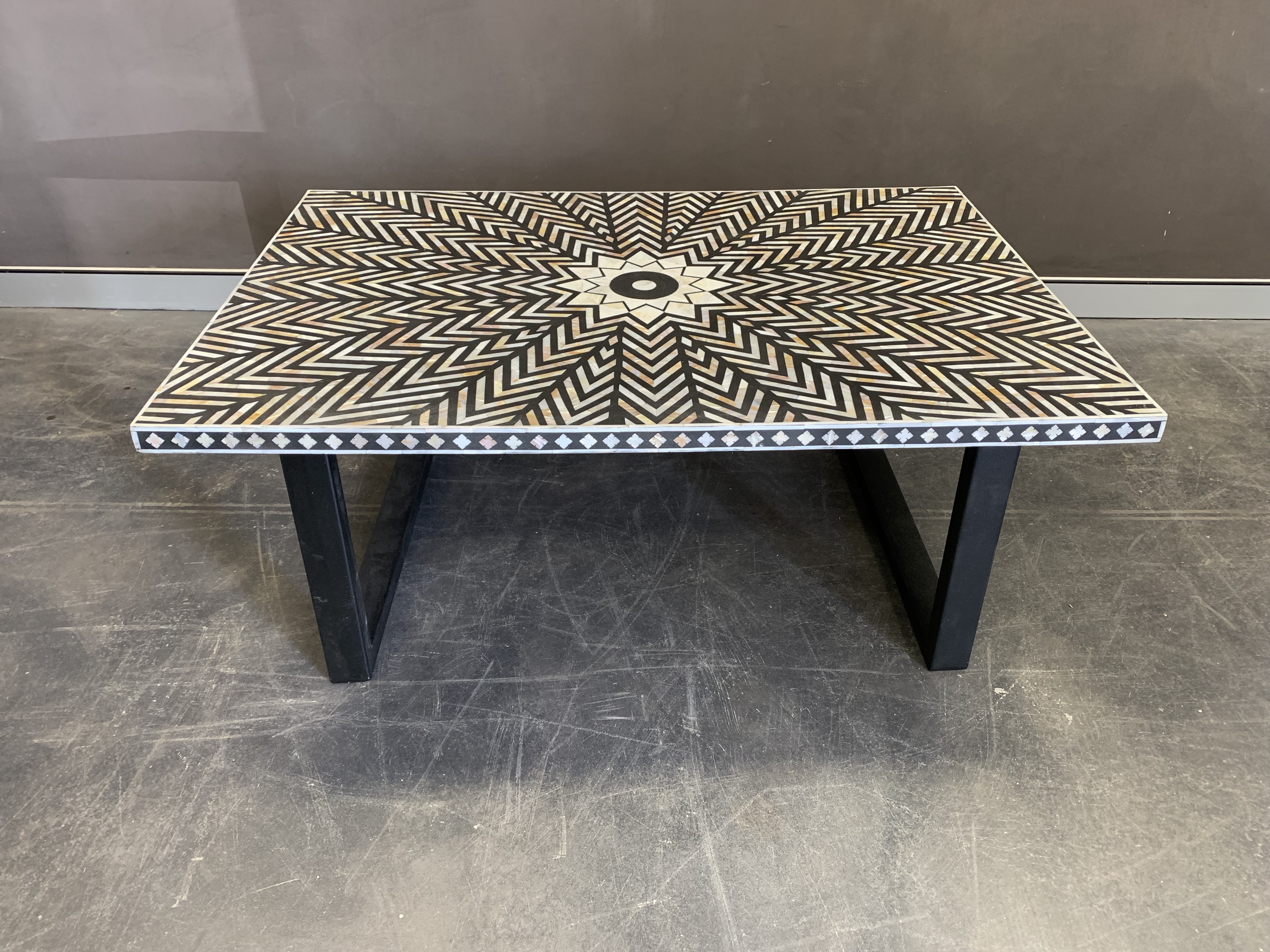 Mother Of Pearl Inlay Coffee Table Sohal Living