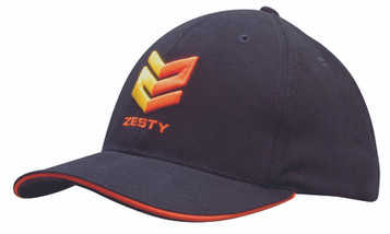 Borstad kraftig bomull med sandwich