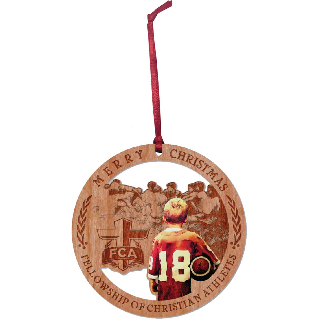 FCA Influencer Wooden Ornament