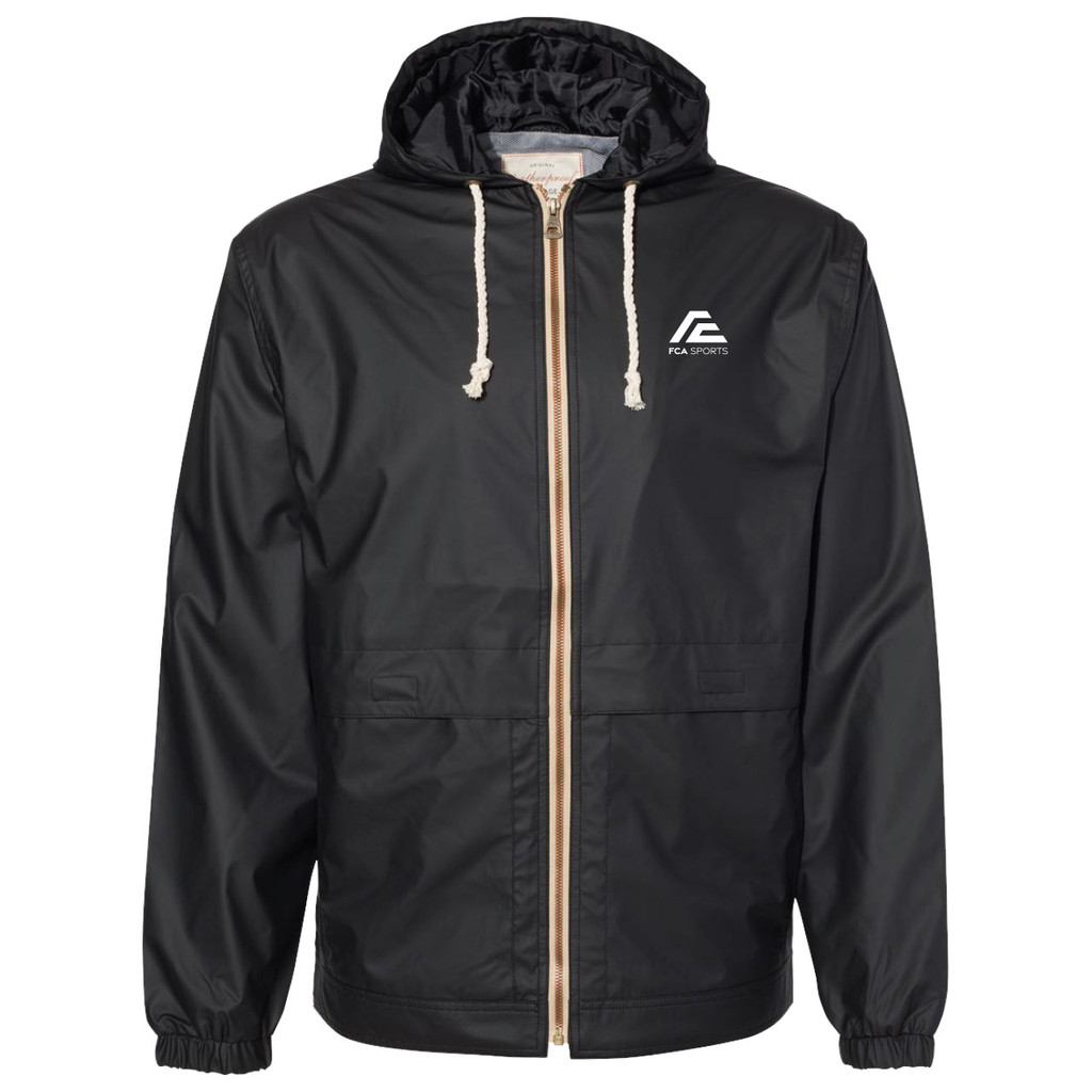 FCA Sports Rain Jacket - BLACK