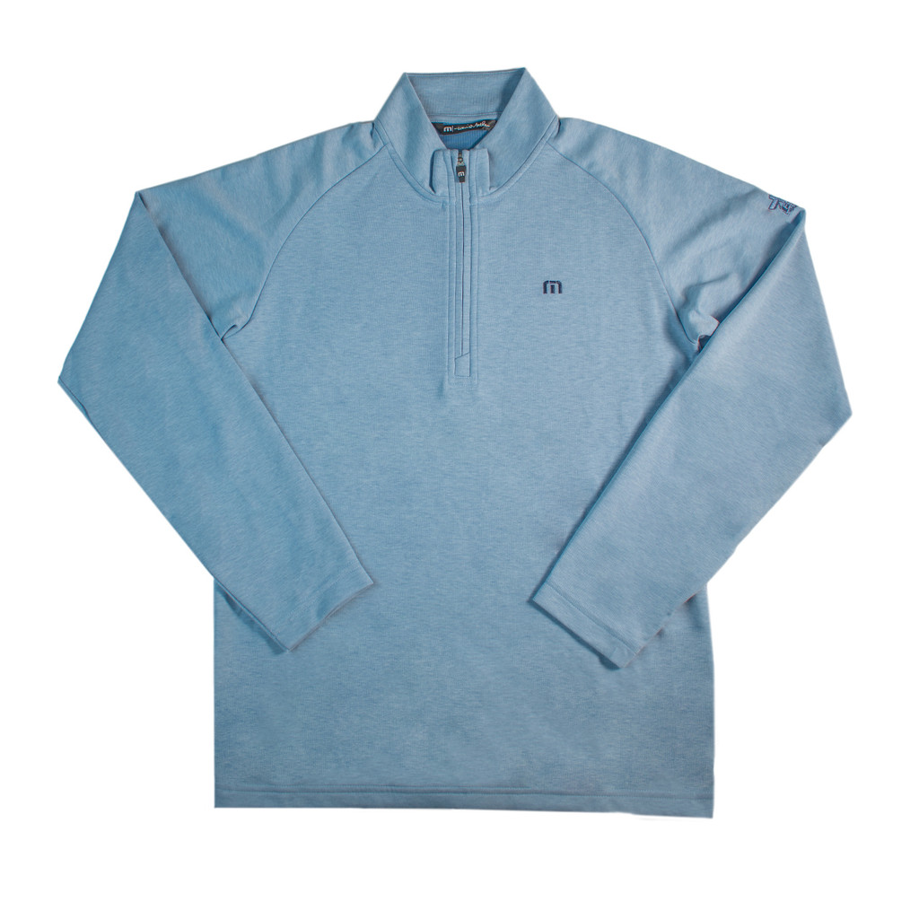 TravisMathew - Upgraded Quarter Zip - LIGHT BLUE