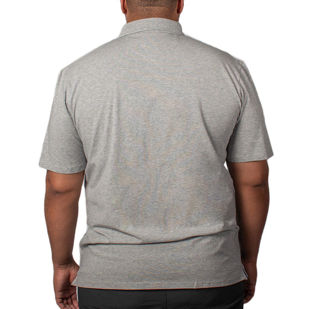 Johnnie-O - Heathered Polo - GREY