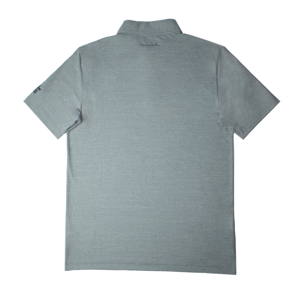 TravisMathew - Heater Polo - HEATHER MICROCHIP