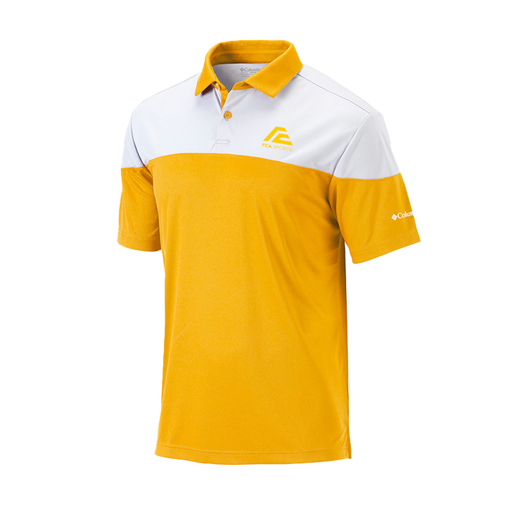 Columbia - FCA Sports Polo - GOLD