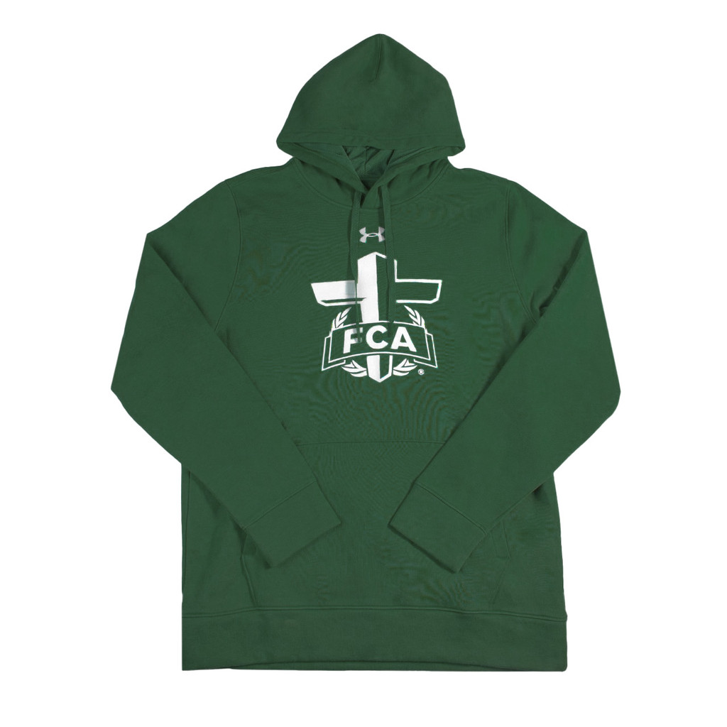 Under Armour - Men's Hoodie - DARK GREEN