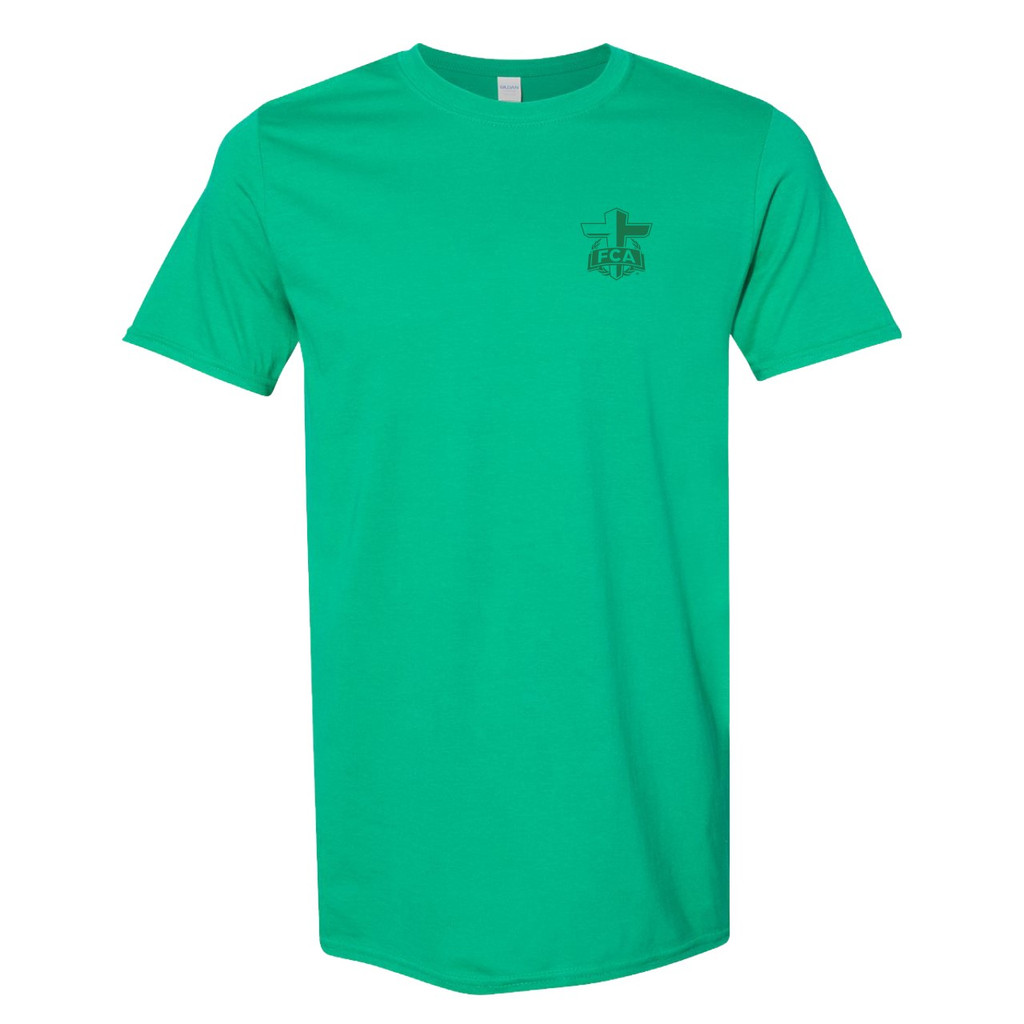 FCA Basics - Tonal Cross Tee - KELLY GREEN