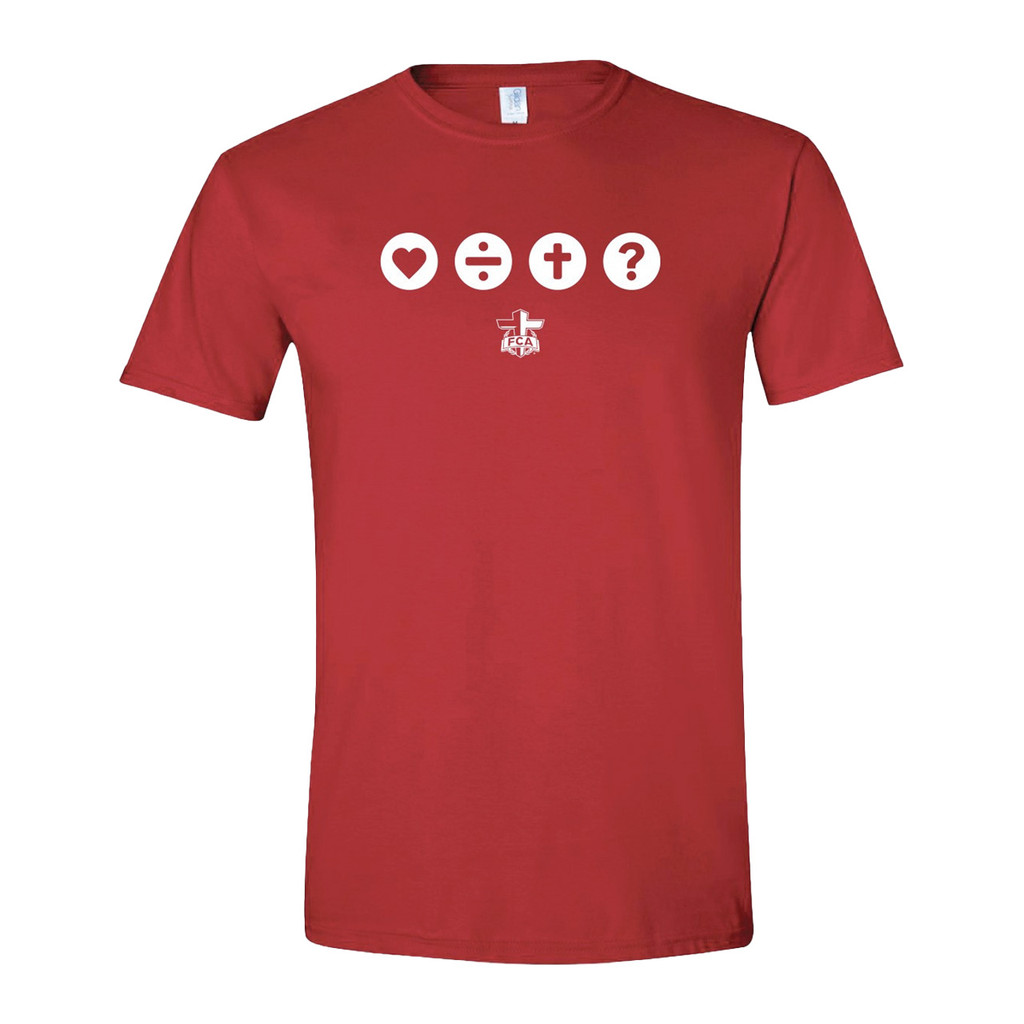 FCA Basics - FOUR Tee - CARDINAL RED