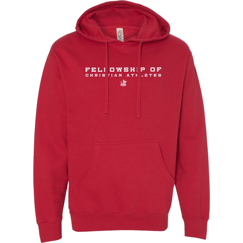 FCA Basics - Standard Type Hoodie - RED