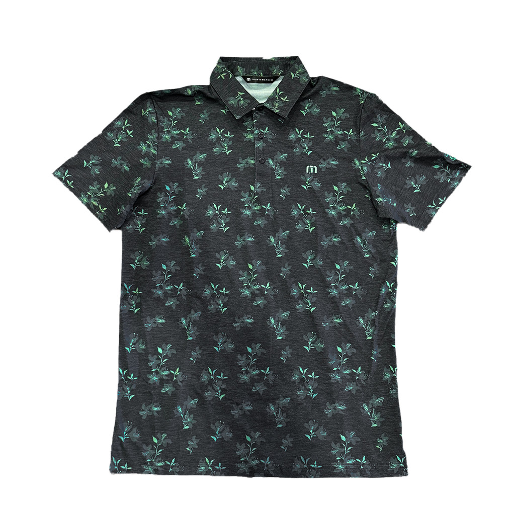 TravisMathew - Azalea Season Polo - HEATHER BLACK