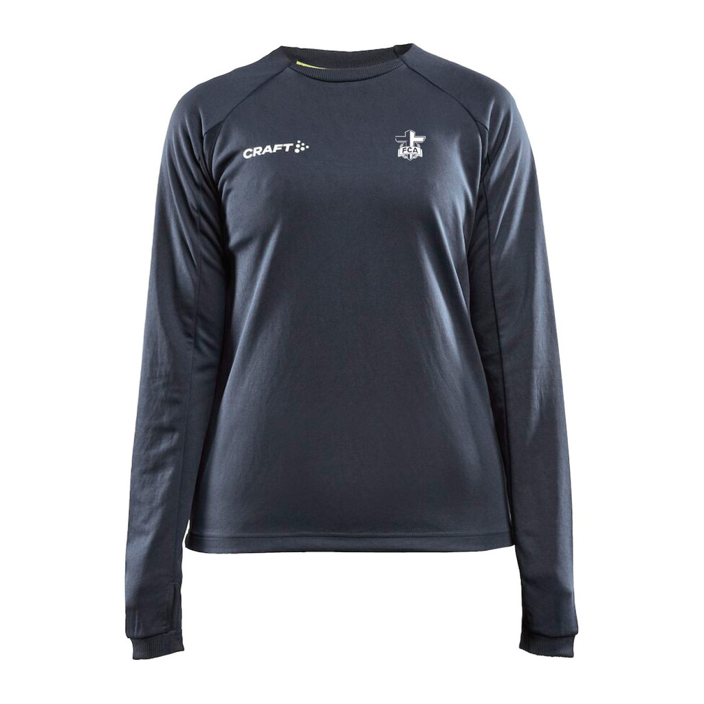 FCA - CRAFT Evolve Crewneck (Womens) - ASPHALT