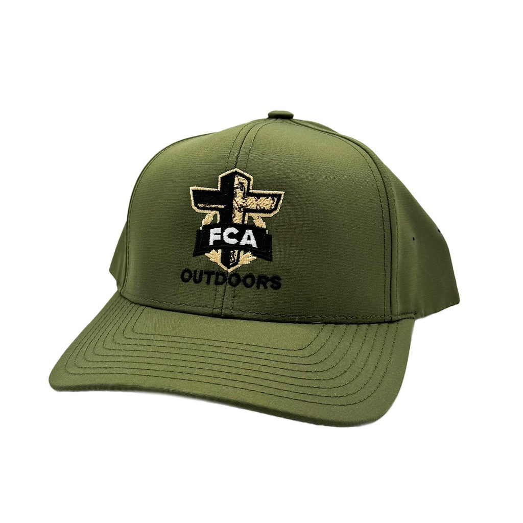 FCA Outdoors Olive Green EMB Hat