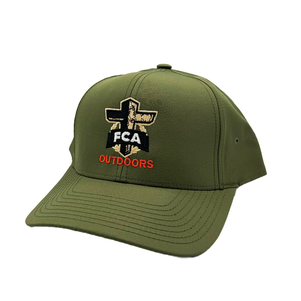 FCA Outdoors Hunter Green EMB Hat