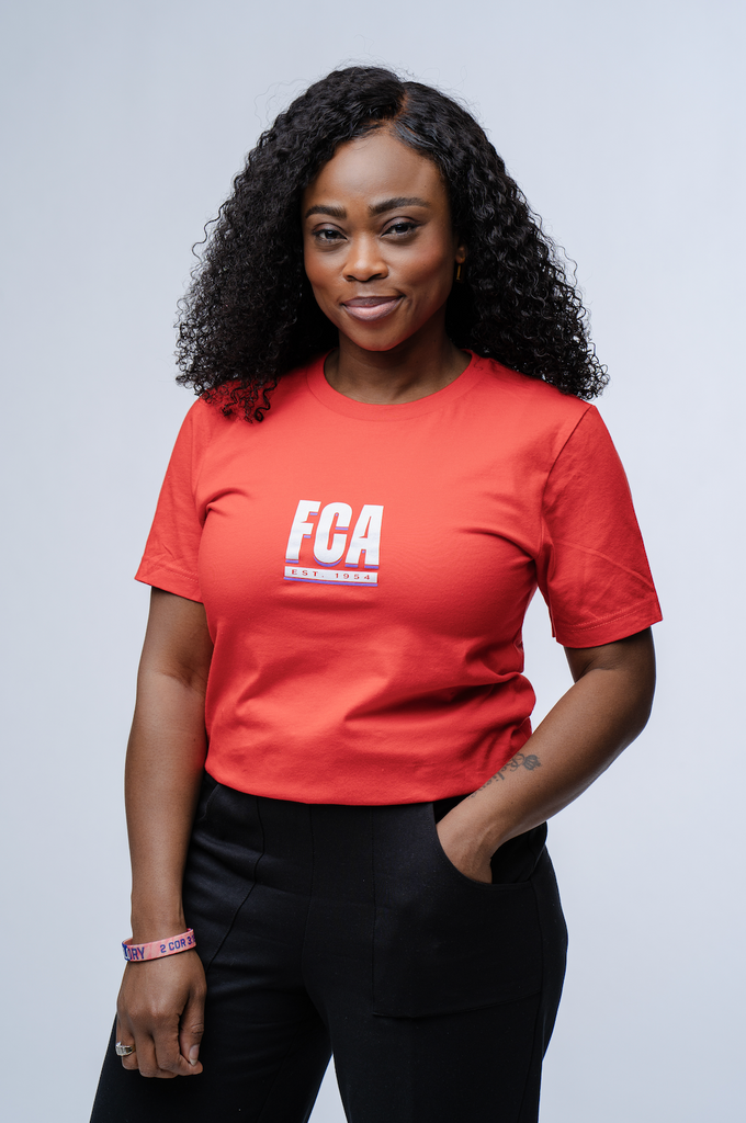 Glory Cut Tee - Poppy